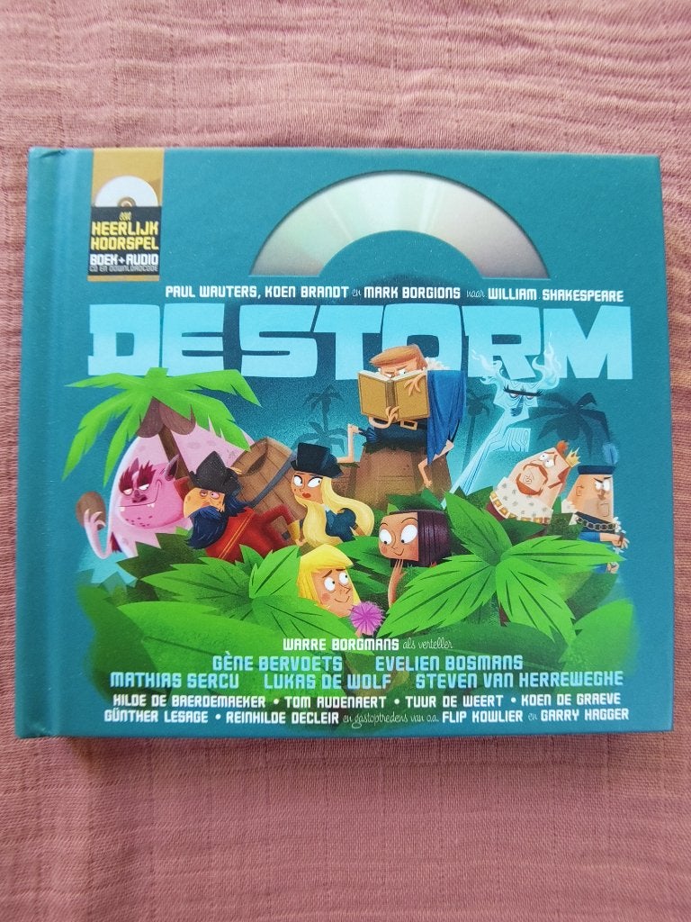 De Storm – Heerlijk hoorspel met Warre Borgmans (Boek + CD), Livres, Livres audio & Audiolivres, Enlèvement ou Envoi, CD, Enfant