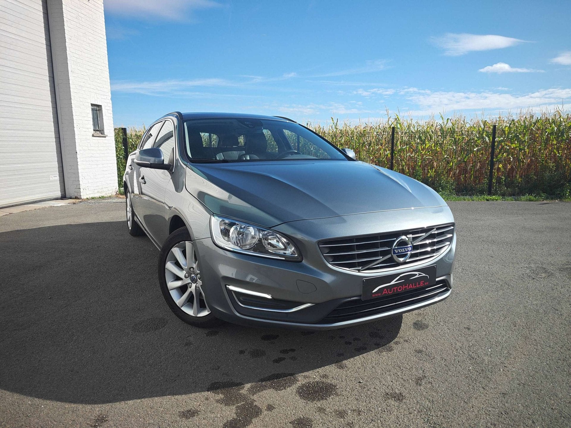 Volvo V60 V60 2.0 D2 Momentum EURO 6 - AIRCO/LEER - 12M GARA, Argent ou Gris, Achat, Cruise Control, Euro 6