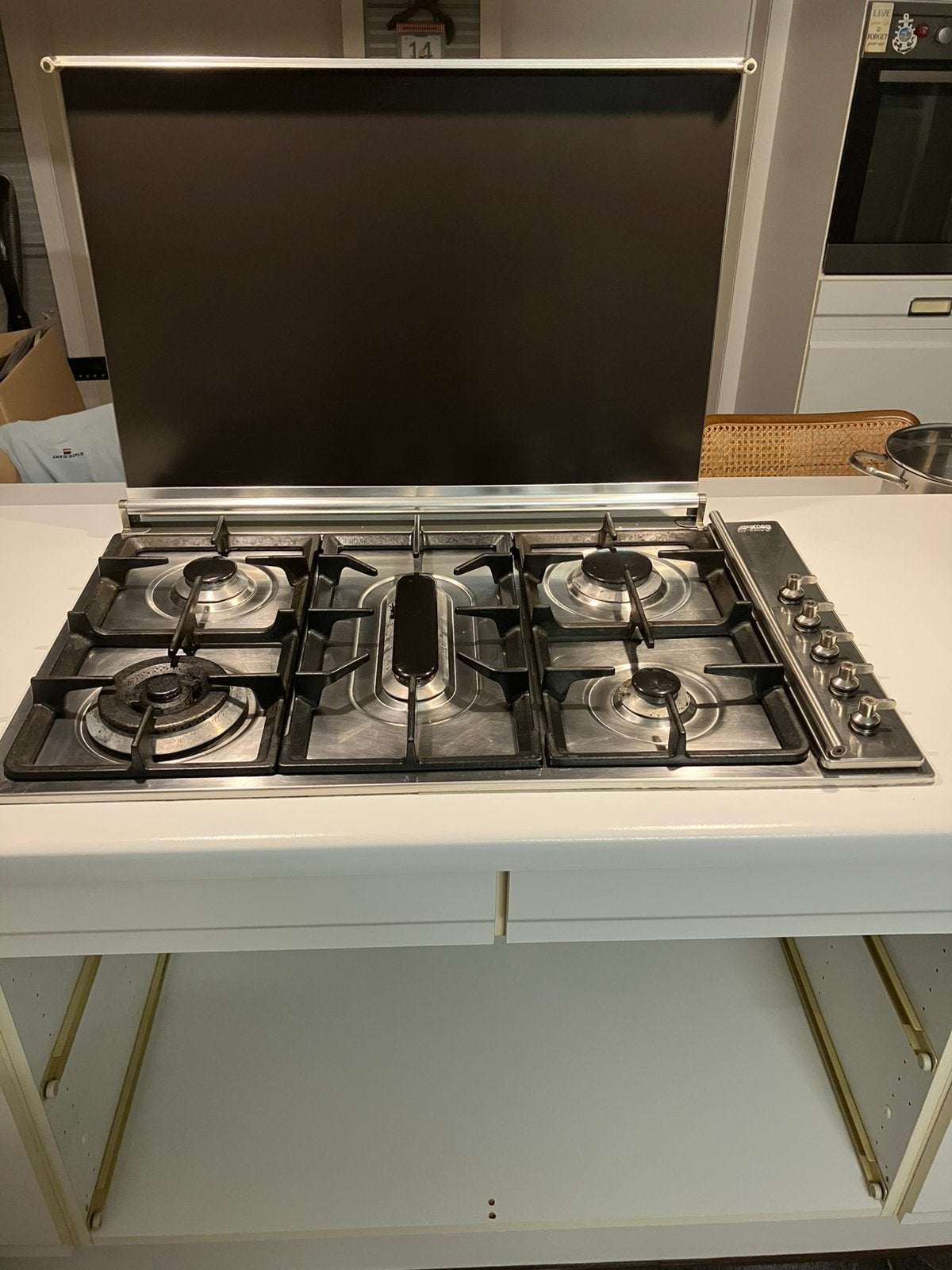Fornuis SMEG, Ophalen, Zo goed als nieuw, Inbouw, Gas