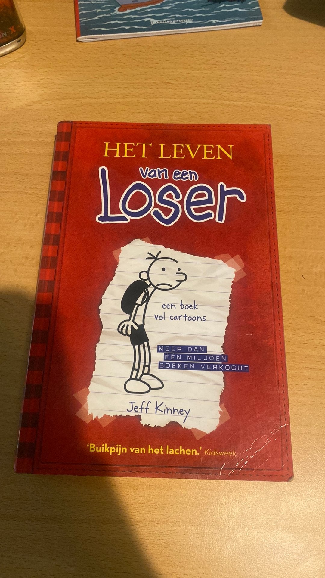 Het leven van en loser boek, Livres, Humour, Enlèvement, Comme neuf, Cartoons ou Dessins humoristiques