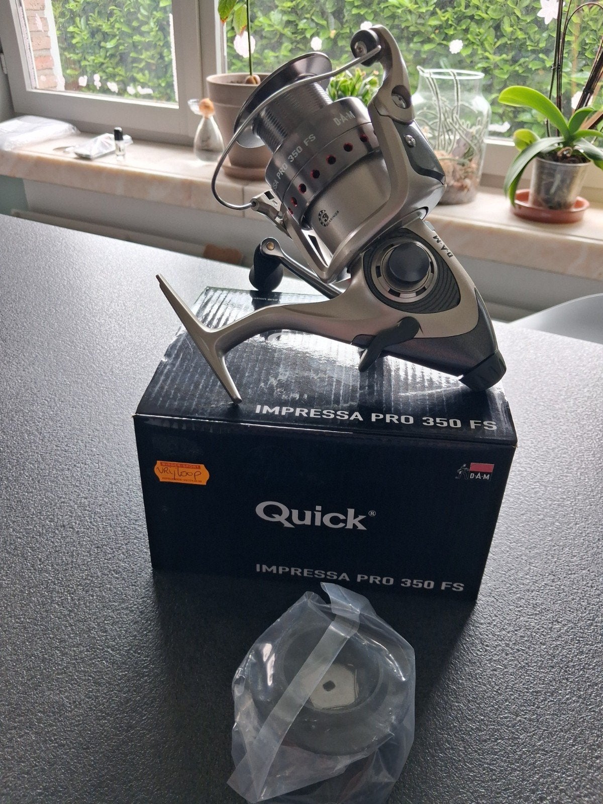 DAM QUICK IMPRESSA PRO 350 FS. NIEUW, Enlèvement ou Envoi, Neuf, Moulinet