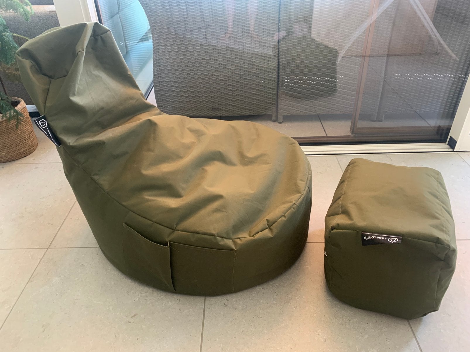 Zitzak, Ophalen, Overige materialen, 75 tot 100 cm, Zo goed als nieuw