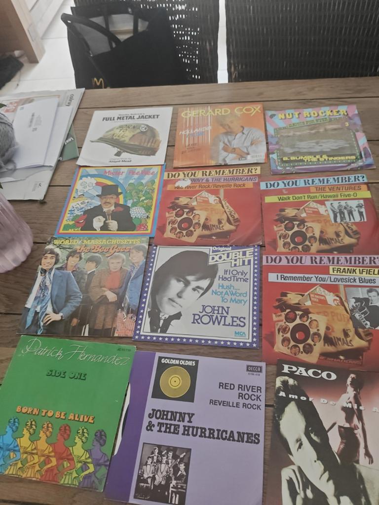Grote verzameling vinyl singles, Cd's en Dvd's, Vinyl Singles, Ophalen
