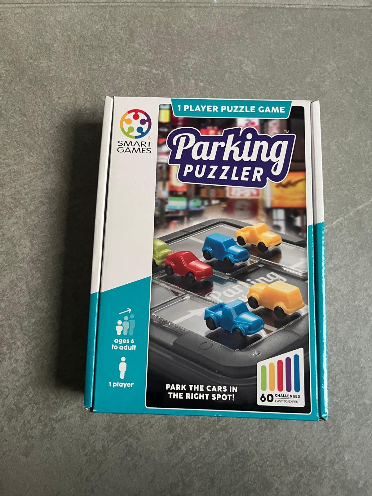 Parking puzzler, Ophalen, Zo goed als nieuw