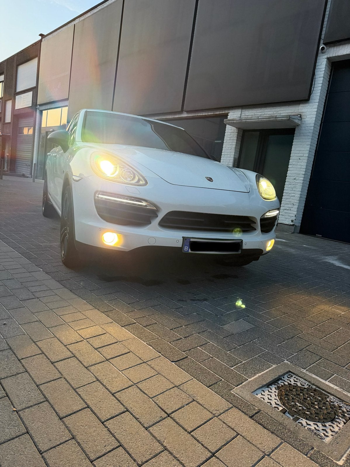 Porsche Cayenne hybride 3.0, Auto's, Porsche, Zwart, Wit, Leder, Bedrijf