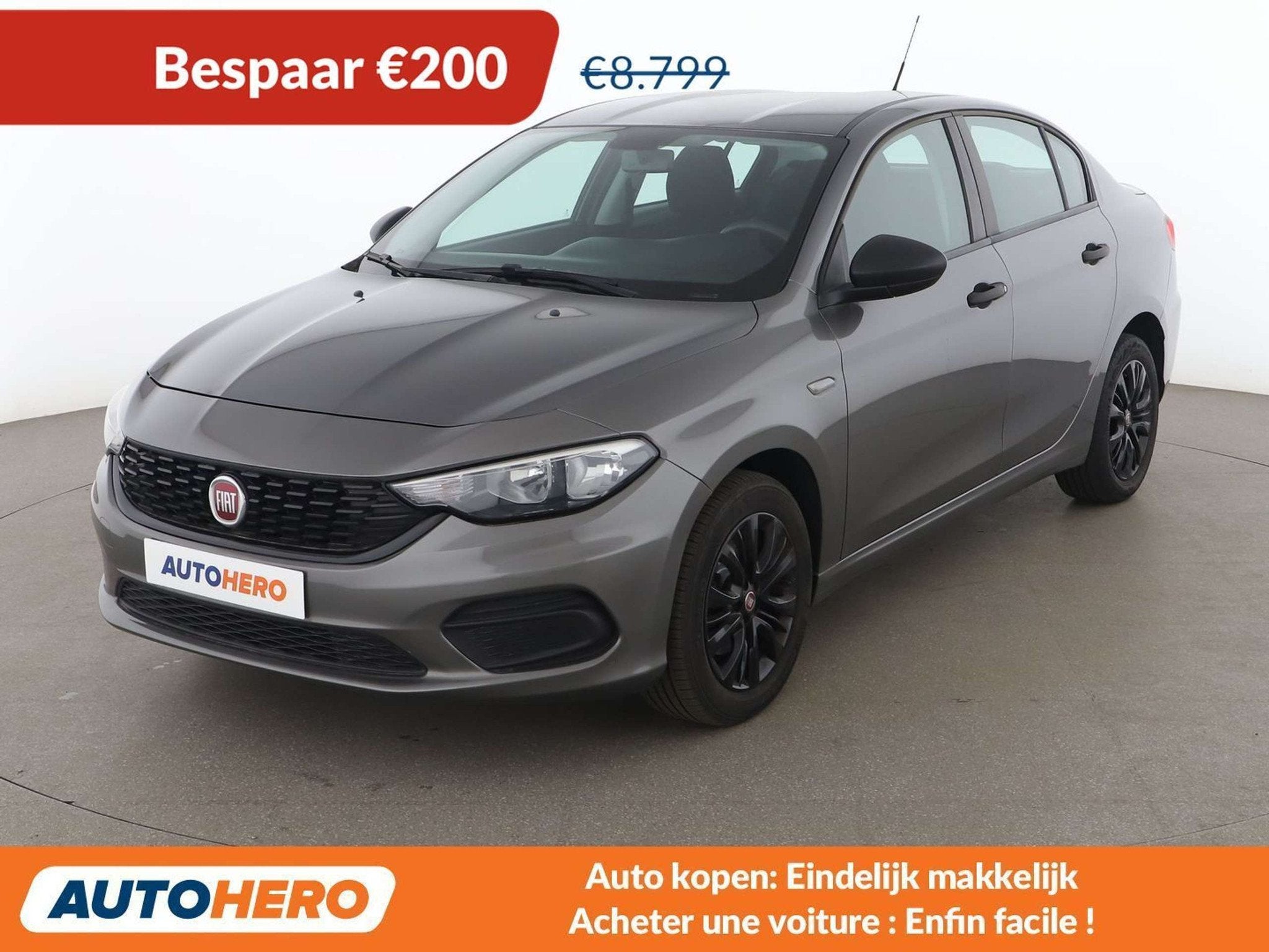 Fiat Tipo 1.4 Street (bj 2020), Auto's, 4 deurs, Stof, Gebruikt, 95 pk