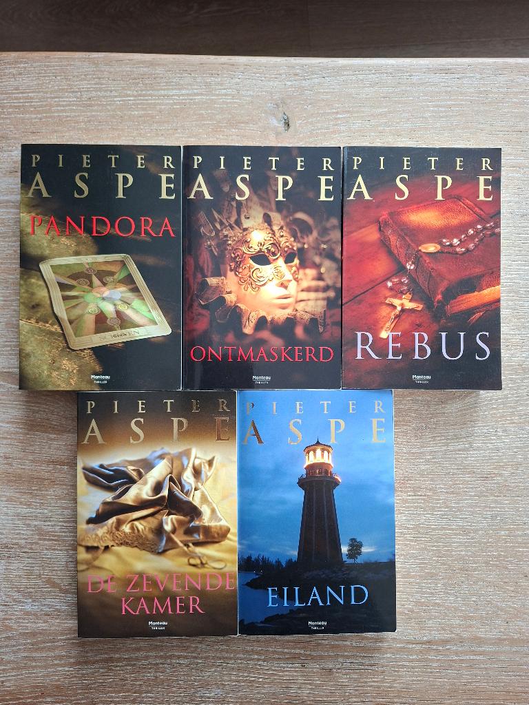 6 Aspe Boeken, Boeken, Ophalen, Nieuw, Pieter Aspe, België