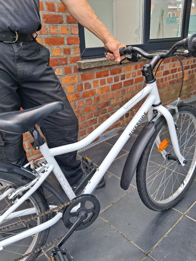 Kinderfiets 24 inch, Fietsen en Brommers, Ophalen, 20 inch of meer, Gebruikt, Velgrem