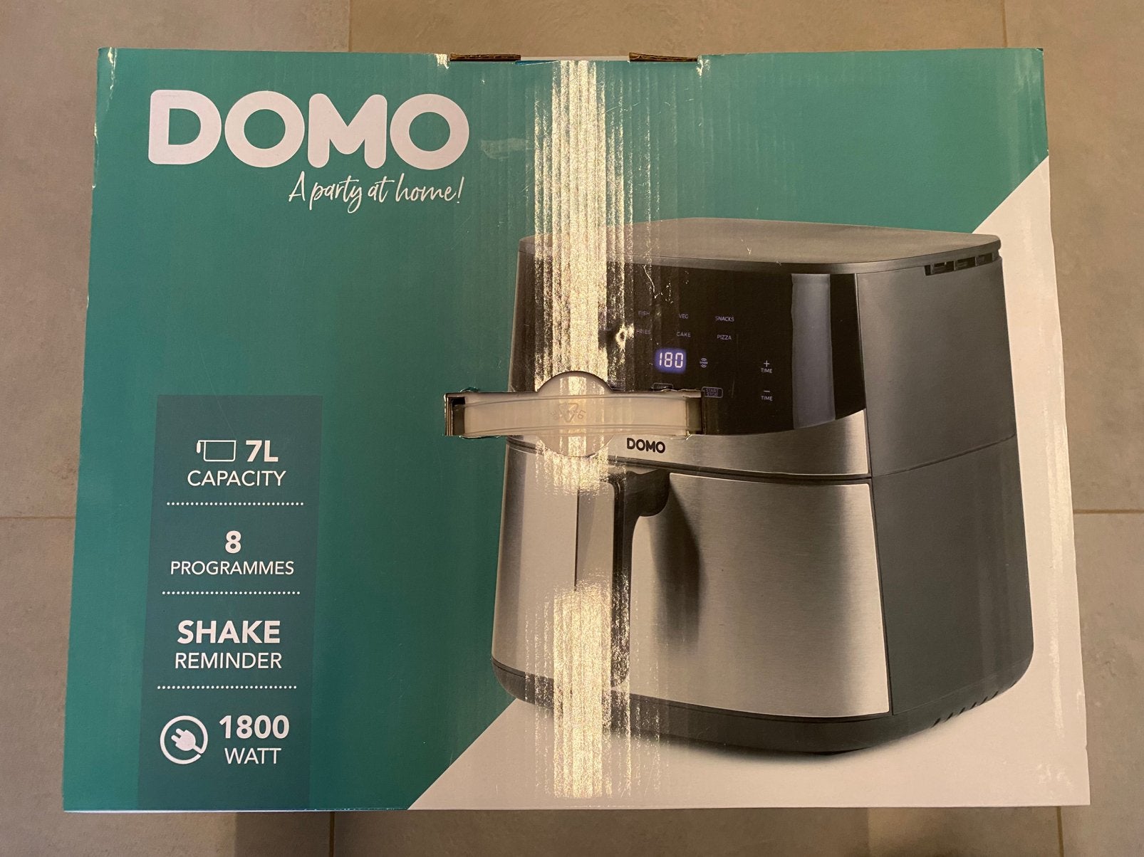 Domo airfryee, Elektronische apparatuur, Ophalen, Zo goed als nieuw, Airfryer