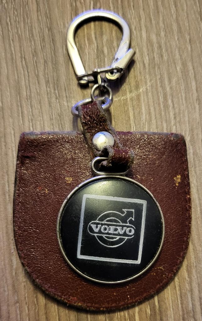 vintage Volvo-sleutelhanger, Ophalen, Gebruikt, Merk