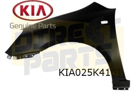 Kia Carens III voorscherm Links Origineel! 663111D050, Neuf, Kia, -, -