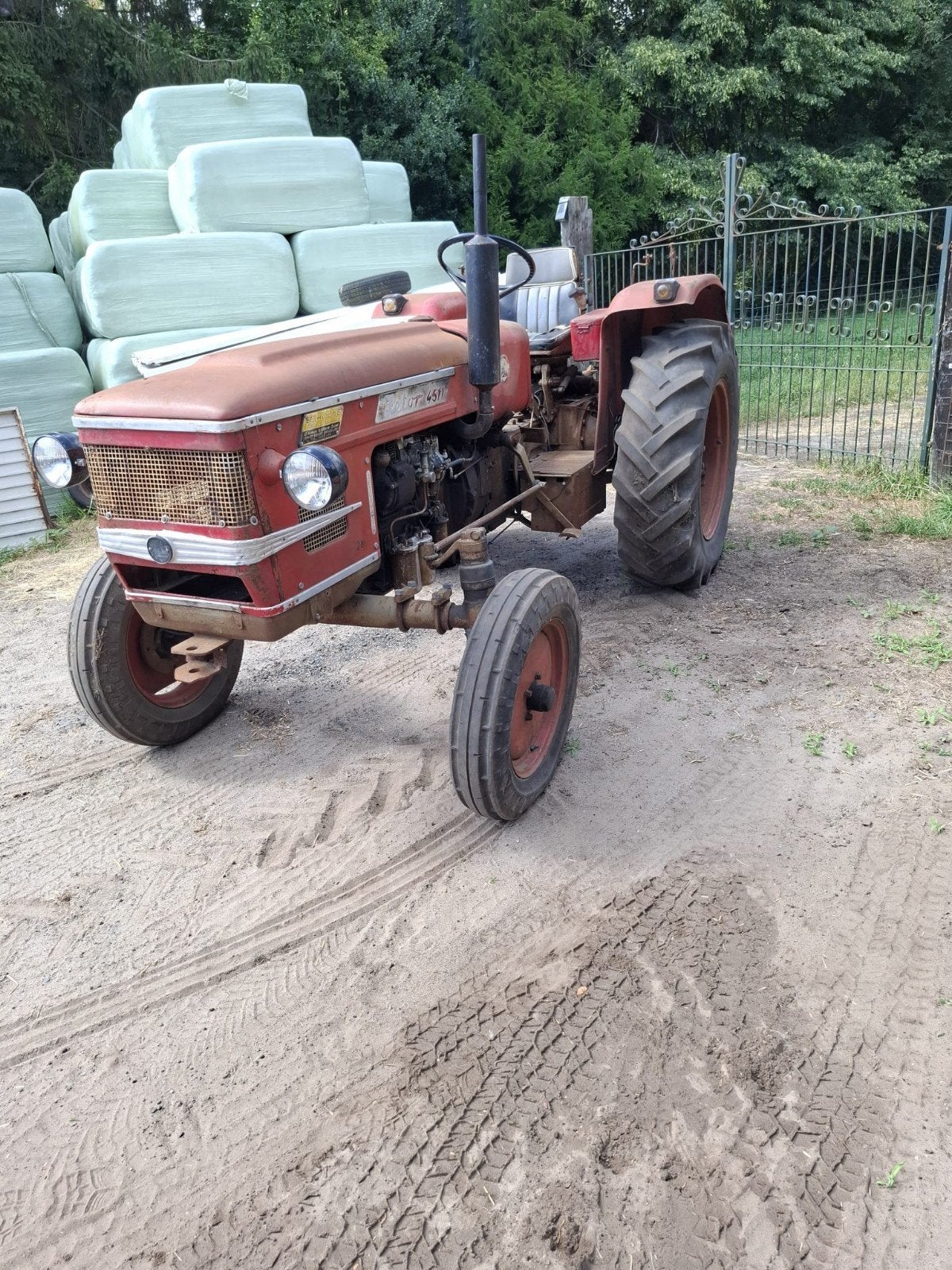 Trator zetor 4511, Ophalen