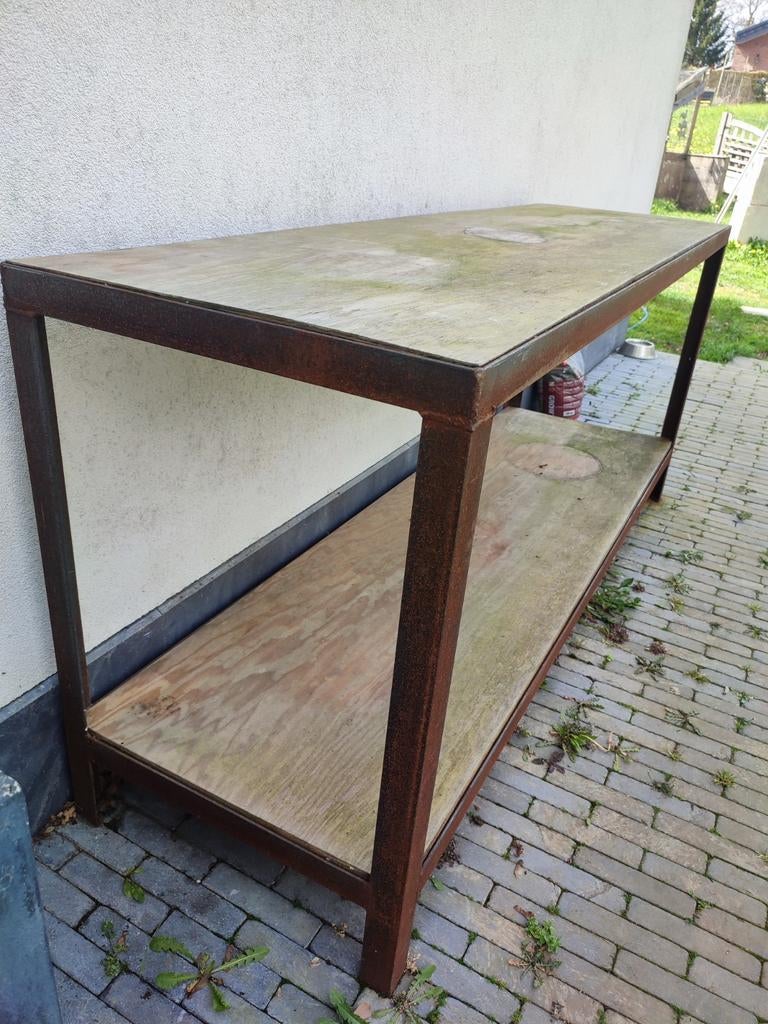 Table de fleuriste, console