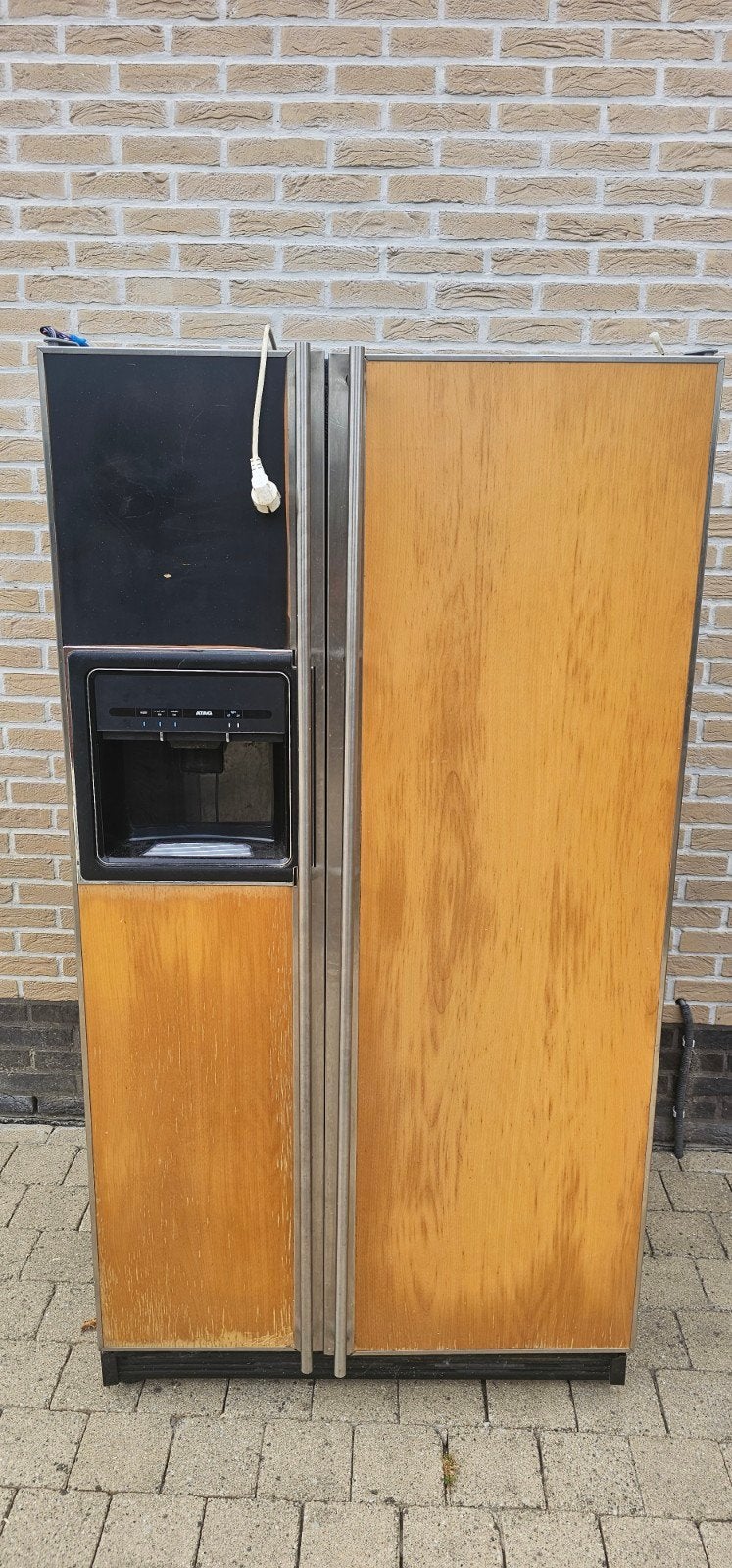 Amerikaanse koelkast/diepvries, Elektronische apparatuur, Koelkasten en IJskasten, Ophalen