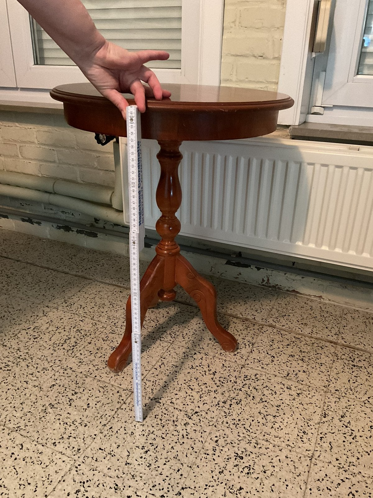 Bijzettafel, Ophalen