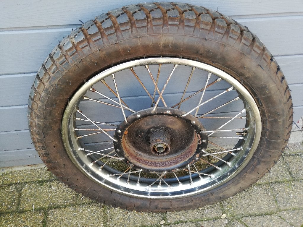 Ural Dnepr M72 velg, Ophalen, Gebruikt