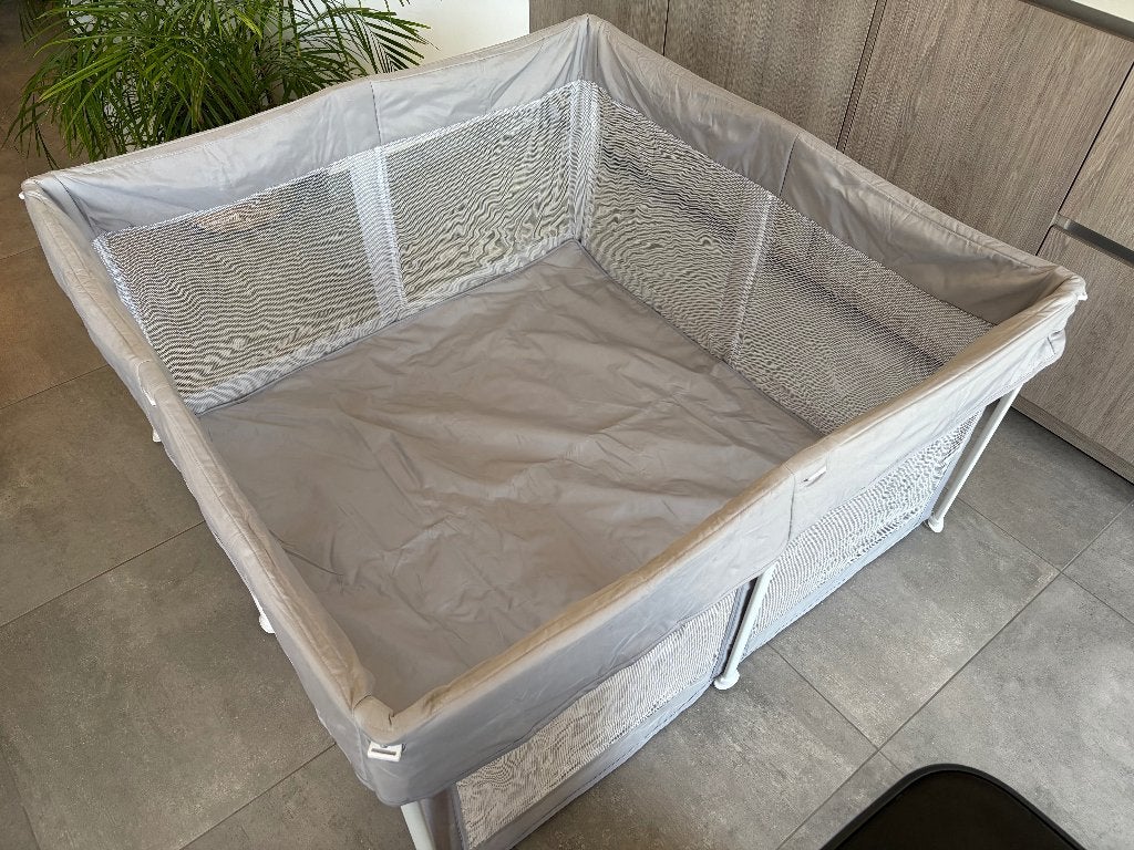Speelpark / Speelbox / Grondbox 125x125cm Lucellia, Kinderen en Baby's, Ophalen, Zo goed als nieuw, Vierkant