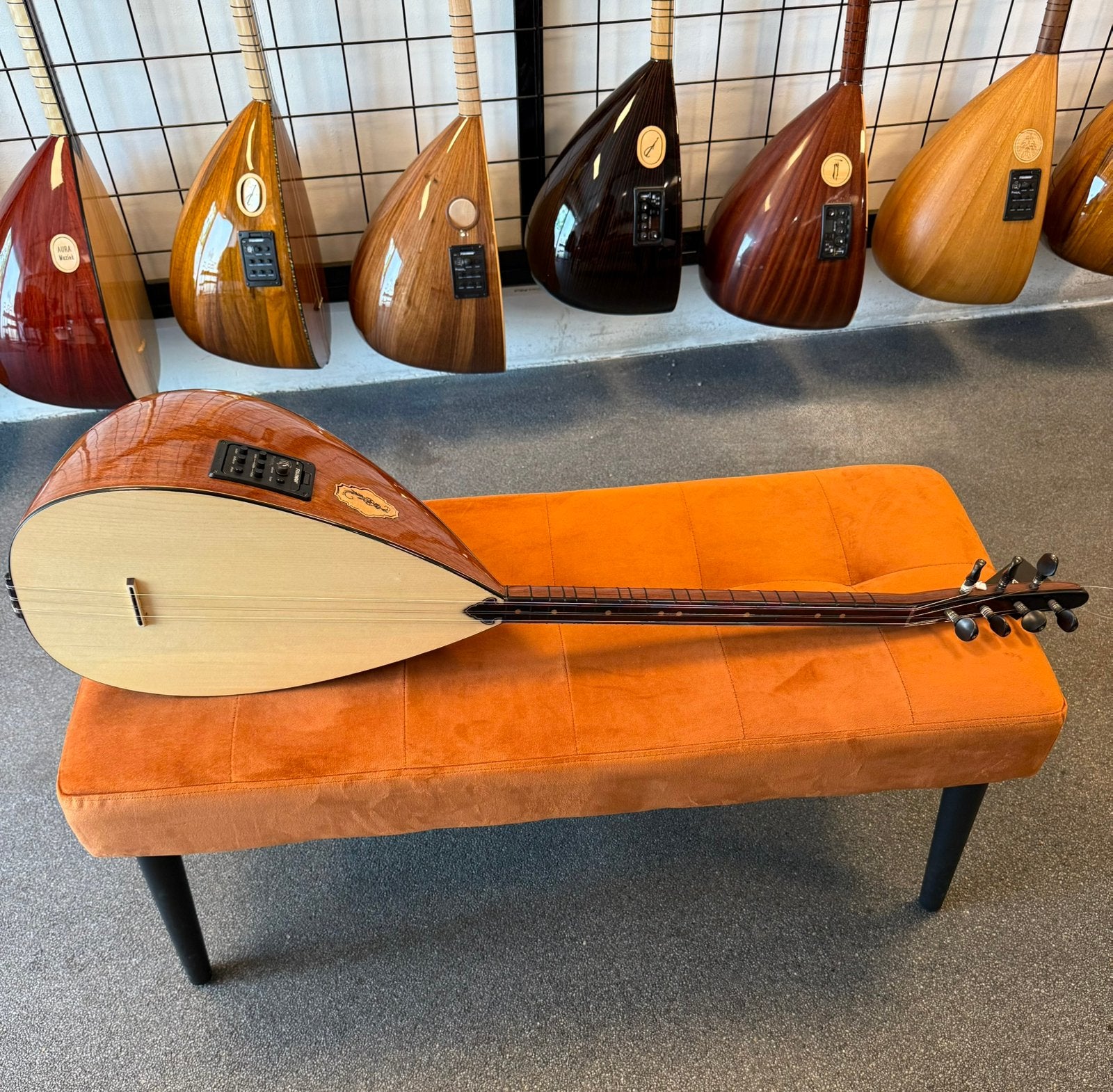 Saz maun kısa sap profosyonel, Muziek en Instrumenten, Instrumenten | Onderdelen, Ophalen of Verzenden, Nieuw
