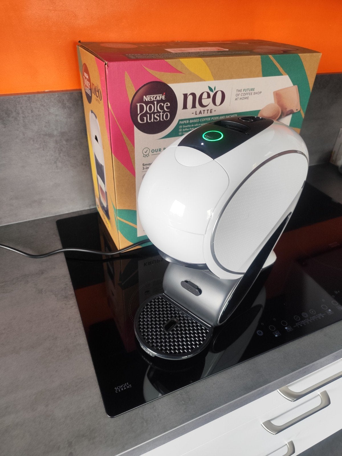 Néo Latte Dolce Gusto.Comme neuve, utilisée 1x.Envoi ok., Electroménager, Cafetières, Enlèvement ou Envoi