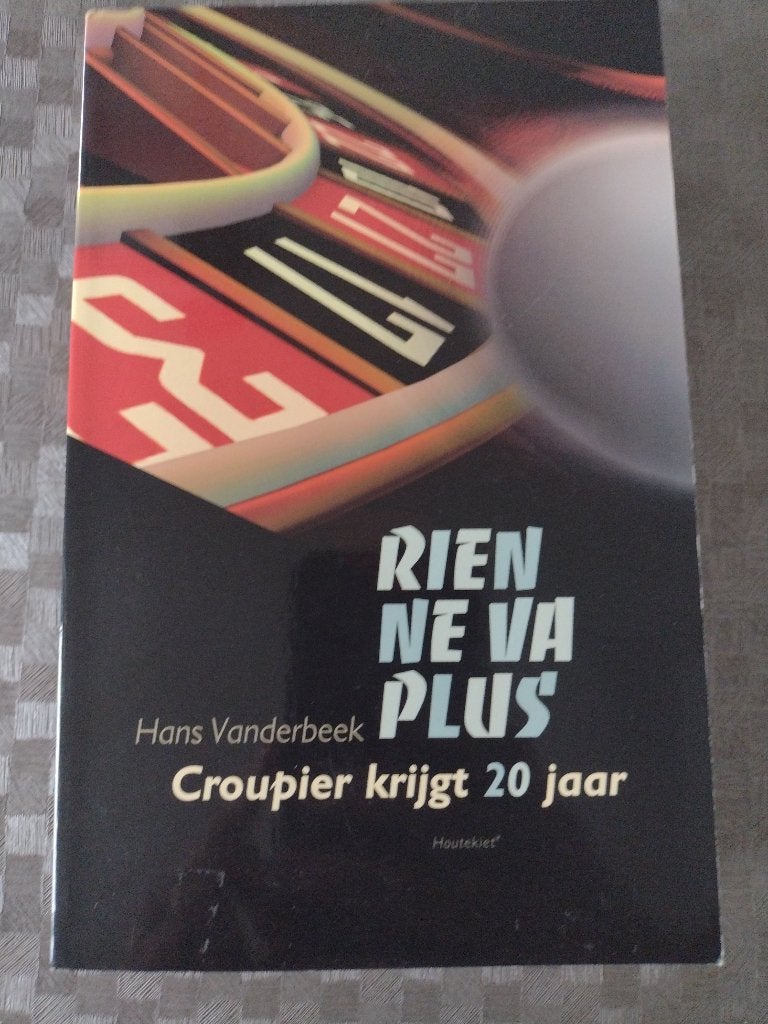 Boek RIEN NE VA PLUS - Nederlandstalig, Ophalen, België, Hans Vanderbeek, Nieuw