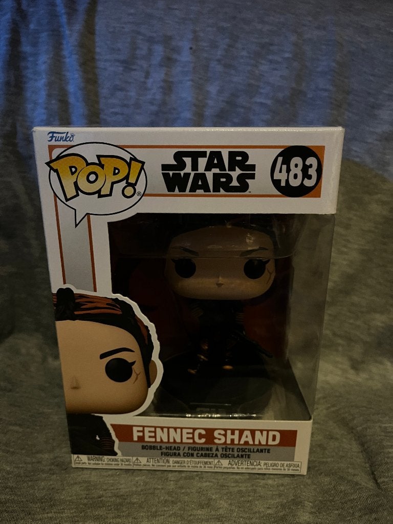 14. Funko Pop ! Star Wars - Fennec Shand #483, Enlèvement ou Envoi, Comme neuf, Statue ou Buste
