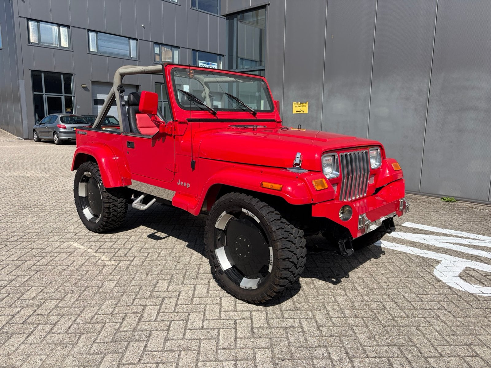 Jeep Wrangler YJ 4.0 Automaat Japanse Import Roestvrij, Auto's, Jeep, Automaat, Bedrijf, Wrangler, Airconditioning
