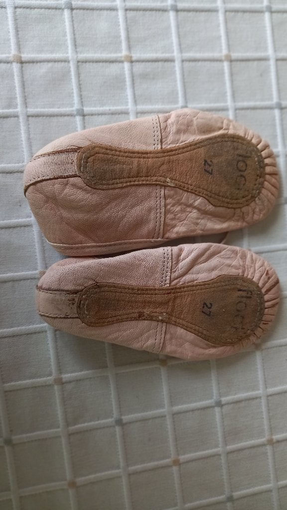 balletschoentjes maat 27, Ophalen of Verzenden, Gebruikt, Schoenen