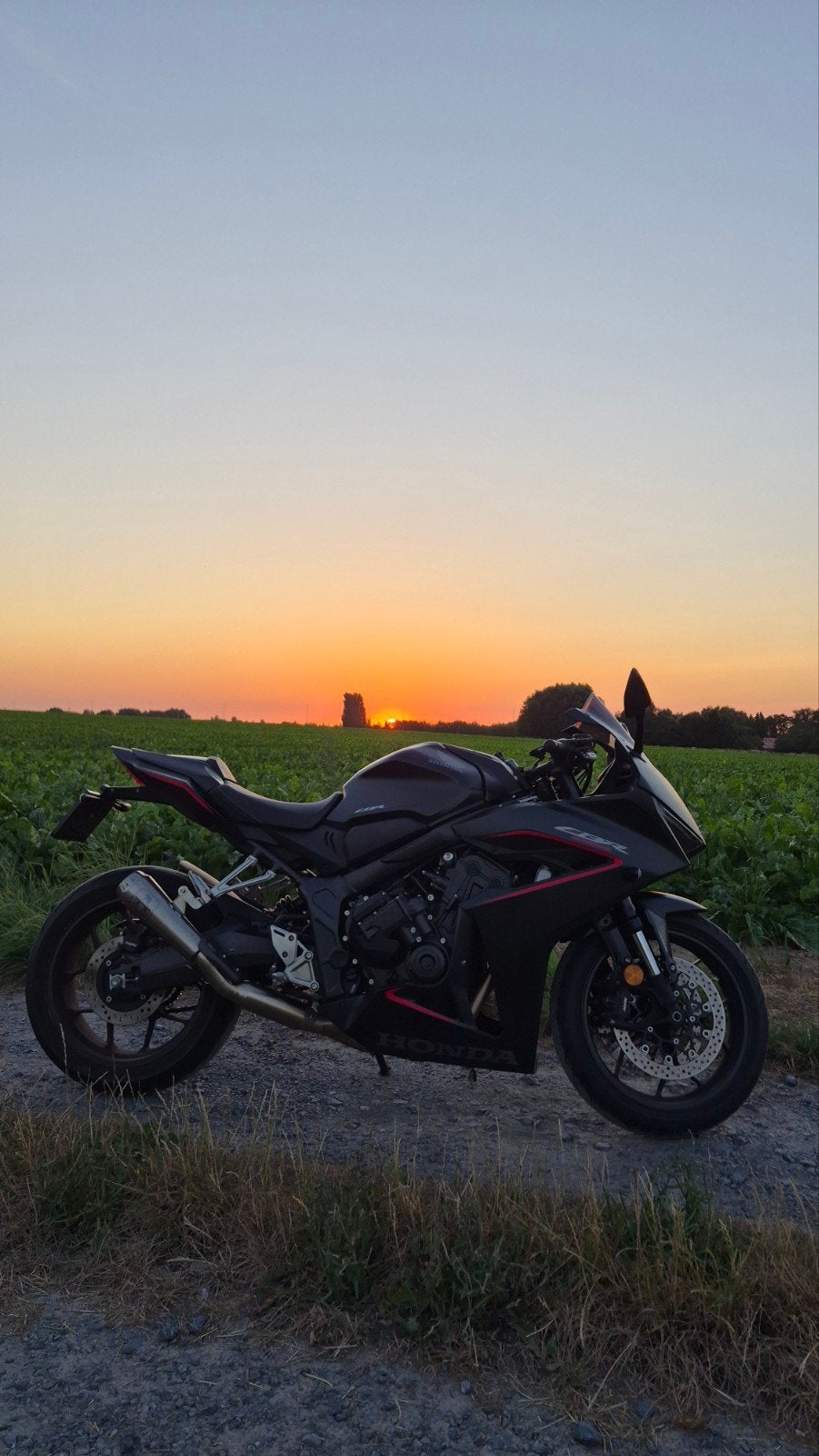 Honda CBR650R, Ophalen, Honda