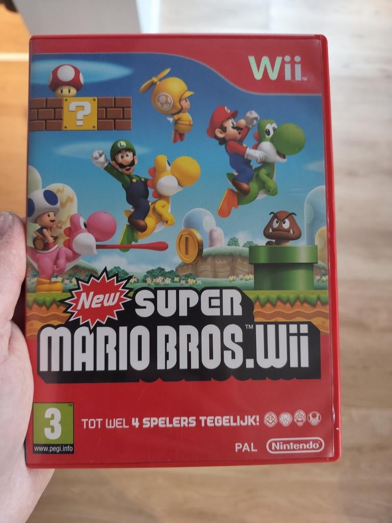 New Super Mario Bros., Wii, Consoles de jeu & Jeux vidéo, Jeux | Nintendo Wii, Enlèvement ou Envoi, Plateforme, À partir de 3 ans