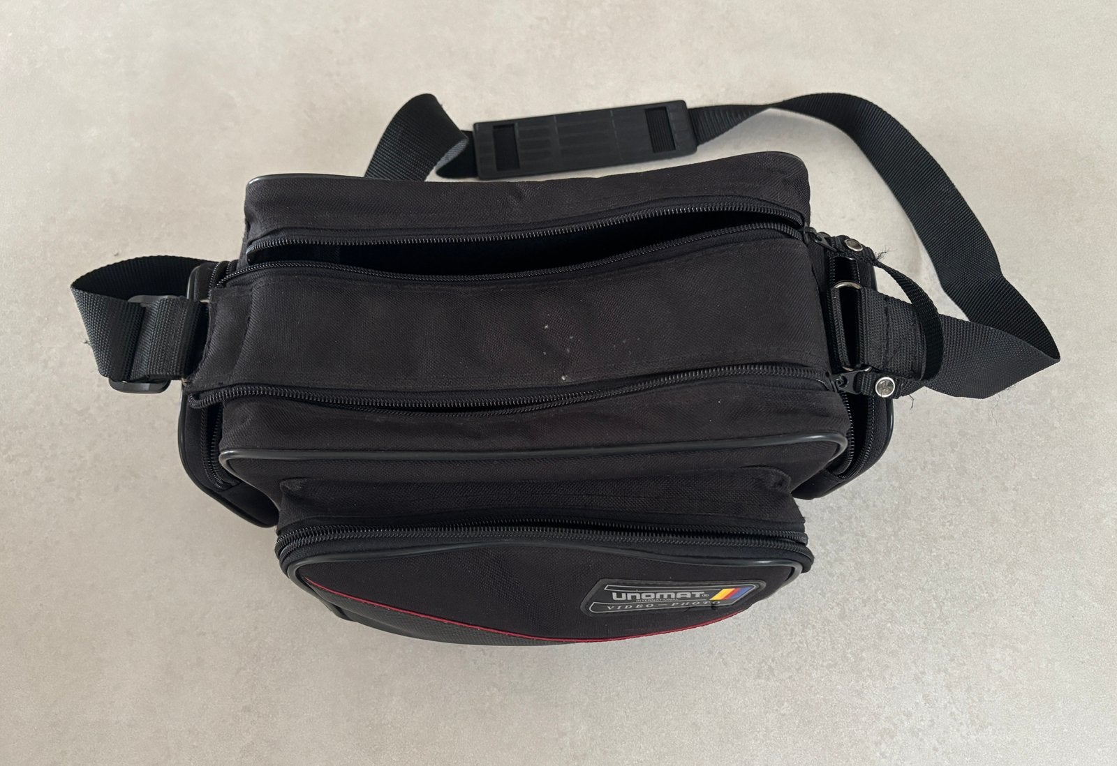 Cameratas / videocamera schoudertas (zwart), Enlèvement ou Envoi, Comme neuf, Sac à bandoulière
