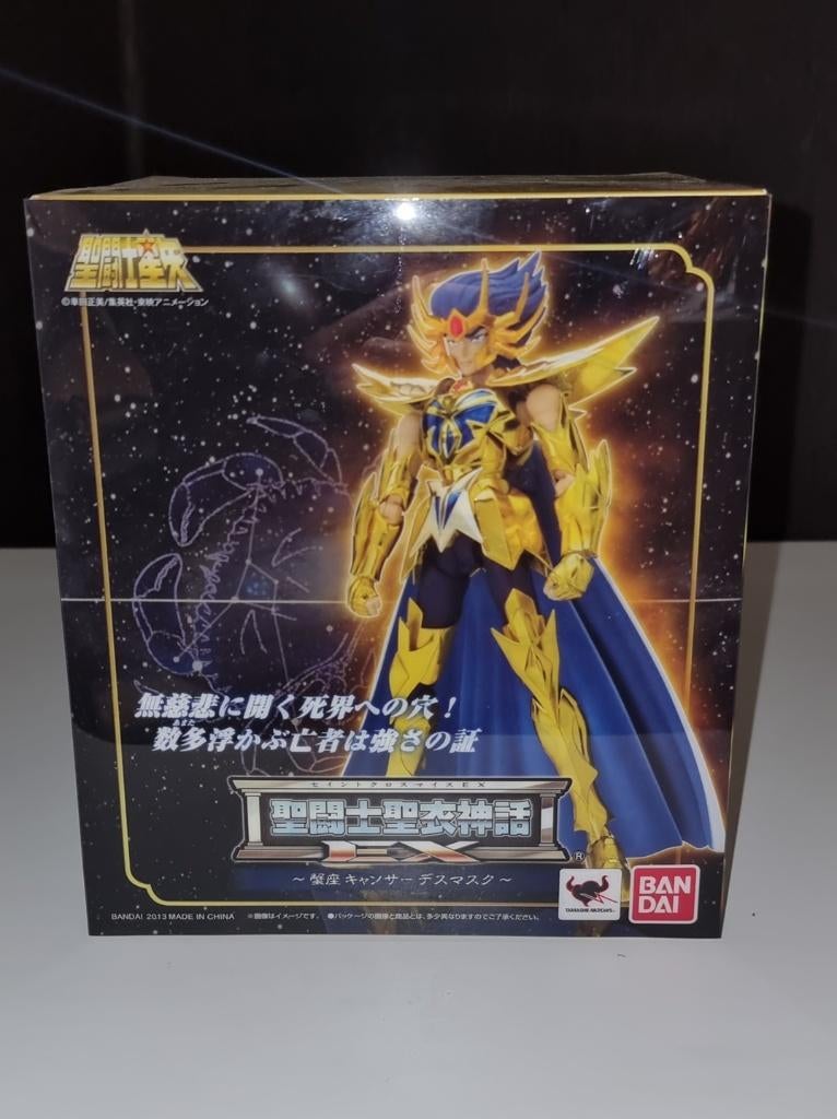 Saint Seiya Myth Cloth Ex Deathmask Cancer V1, Collections, Statues & Figurines, Neuf, Fantasy, Enlèvement