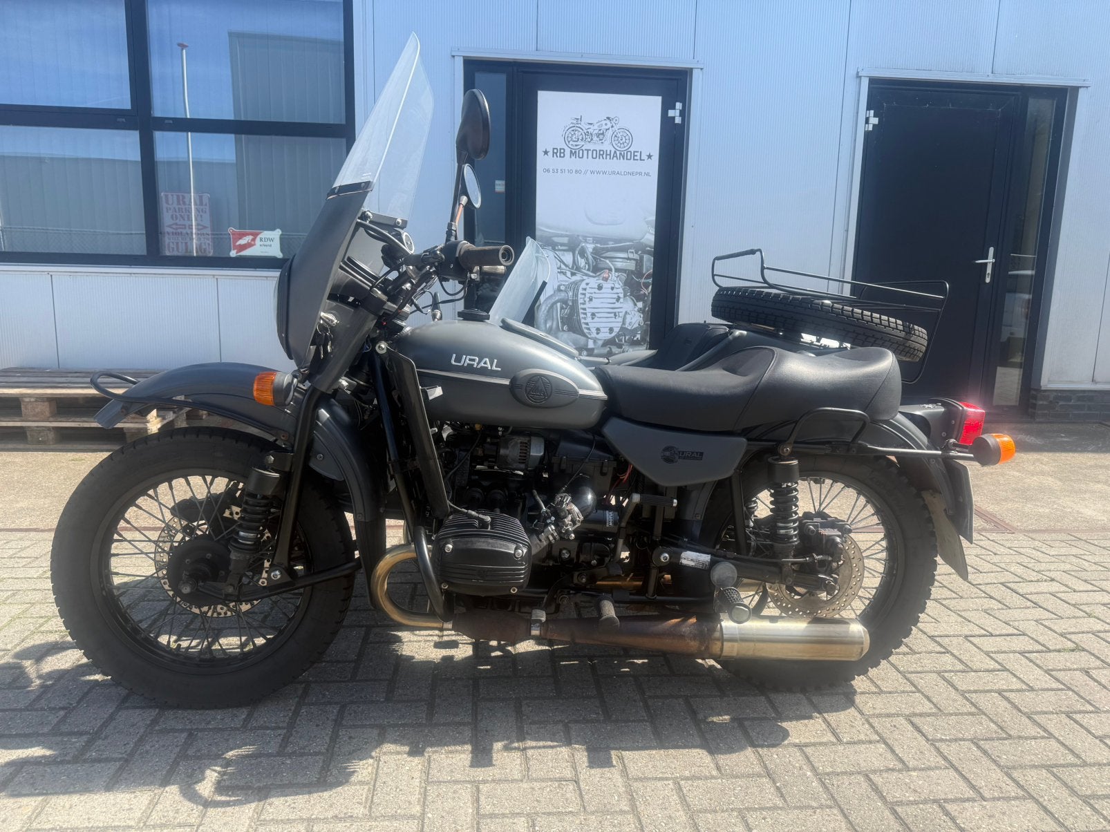 Ural Ranger met 2wd zijspan uit 2019, 2 cilinders, Occasion, Handgeschakeld, 12 t/m 35 kW