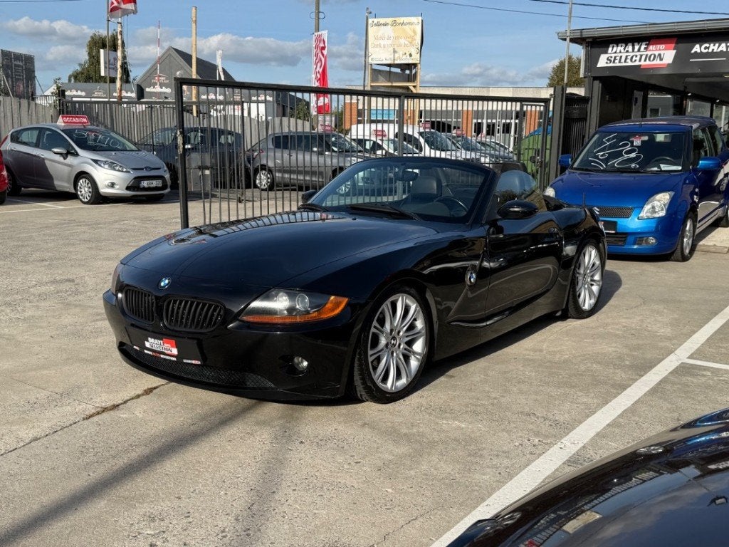 BMW Z4 2.5l, Achterwielaandrijving, Zwart, 2494 cc, Cabriolet