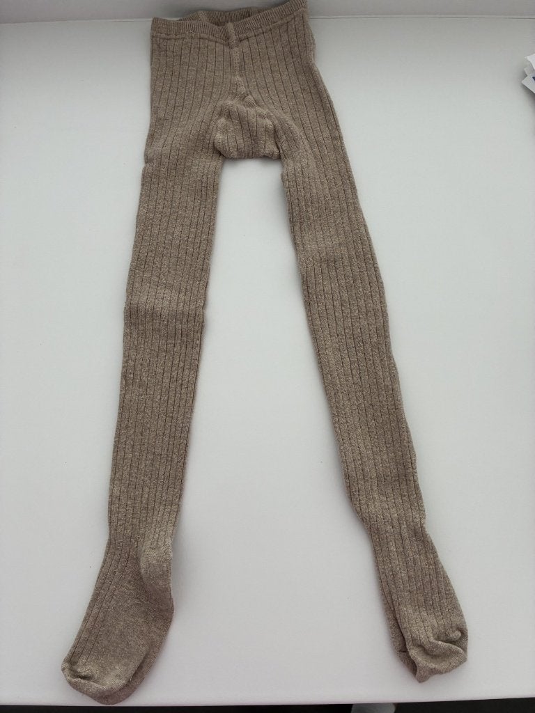 Collants beiges taille 8/9 ans, à l'état neuf !, Enlèvement ou Envoi, Comme neuf, Zara, Chaussettes