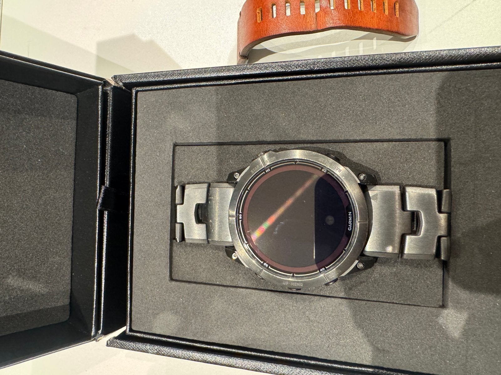 Garmin Fenix 7X Pro, saphir solaire, 51 mm, Étanche, Enlèvement, Utilisé, Niveau de stress