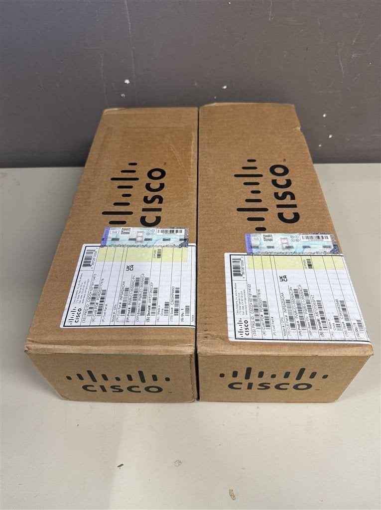 Twee nieuwe Cisco PWR-C1-350WAC-P 350W Power supply Catalyst, Computers en Software, Ophalen of Verzenden, Nieuw