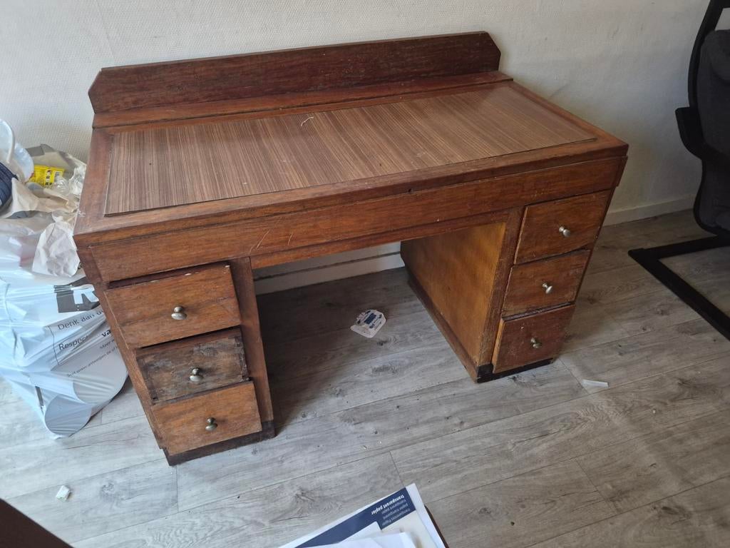 Oude bureau, Antiek en Kunst, Ophalen of Verzenden
