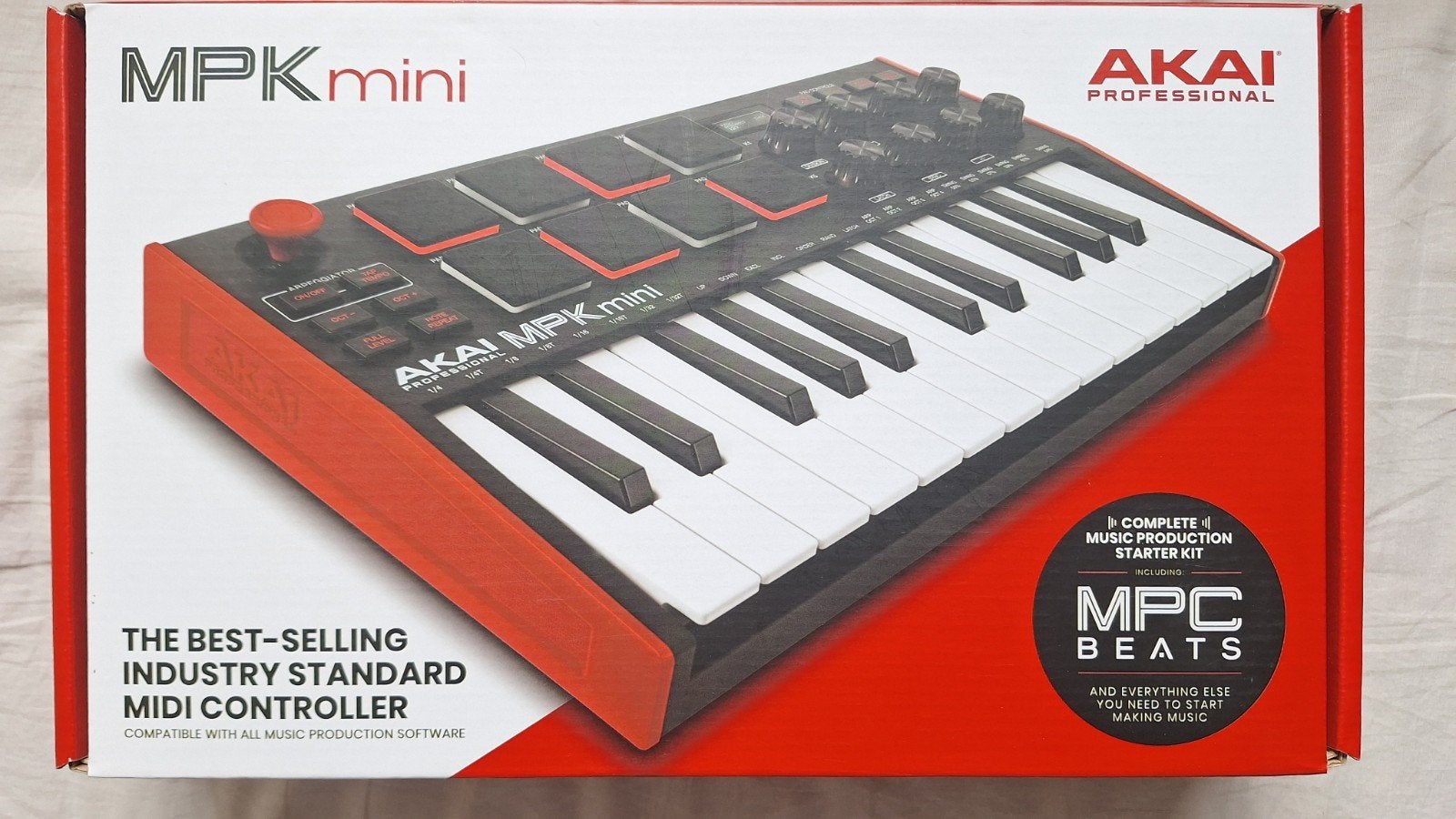 Akai MPK Mini, Muziek en Instrumenten, Ophalen, Zo goed als nieuw