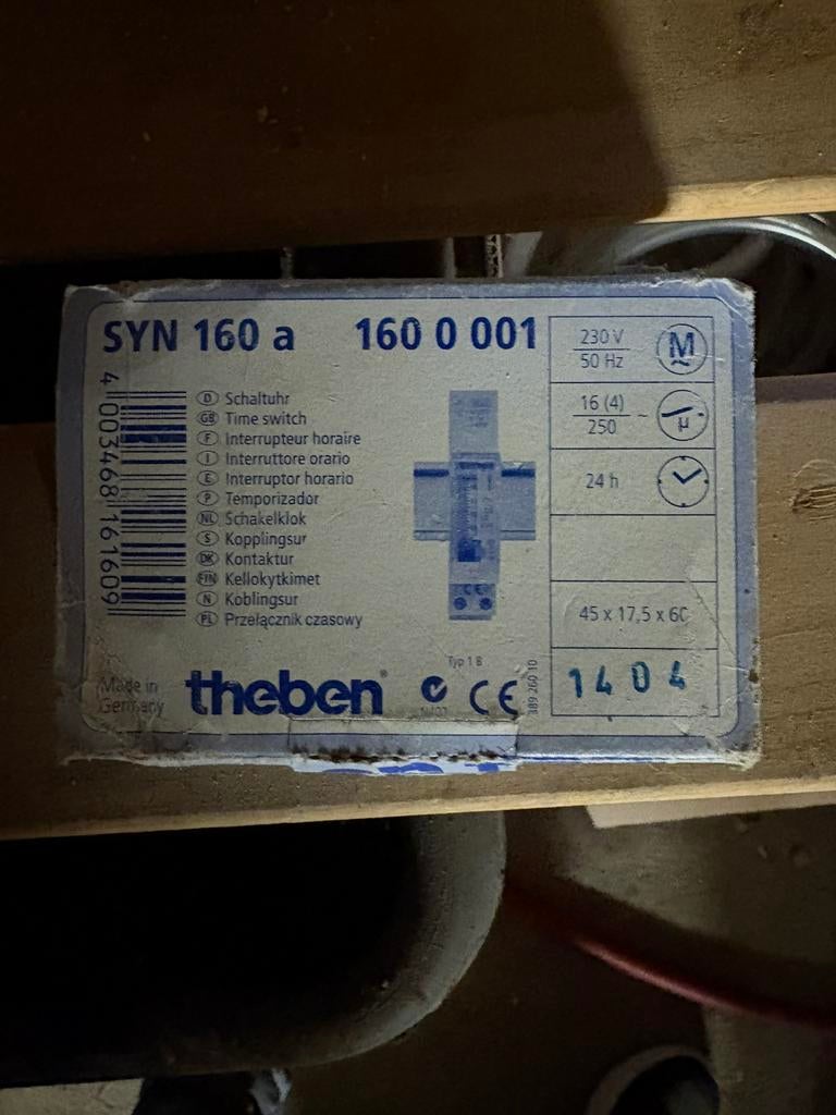 Theben trapienhuis automaat, Enlèvement, Comme neuf
