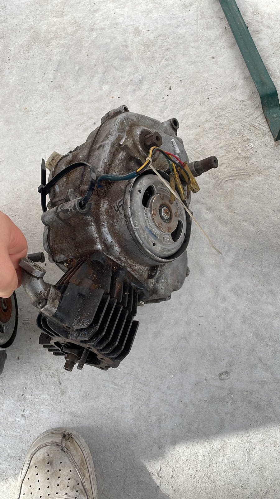 Lot motorblokken te koop honda amigo/novio, Ophalen, Zo goed als nieuw
