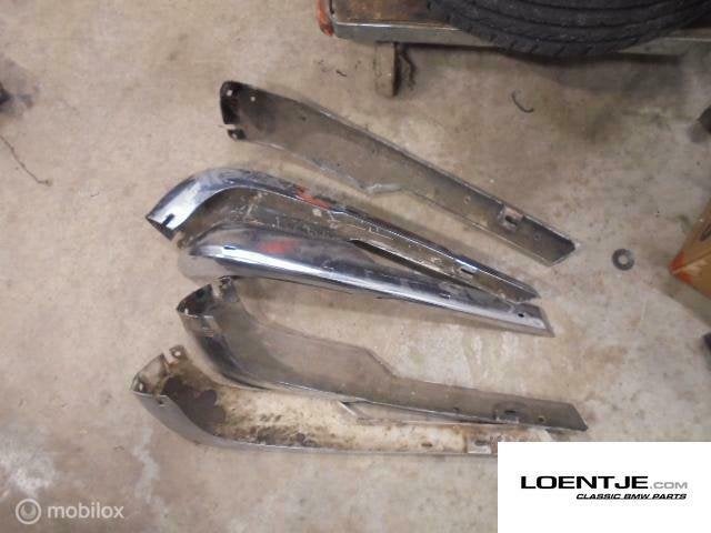Achterbumper hoek bmw 02 links rechts sedan 1602 1502 2002, Gebruikt, Ophalen of Verzenden, Achter, Bumper