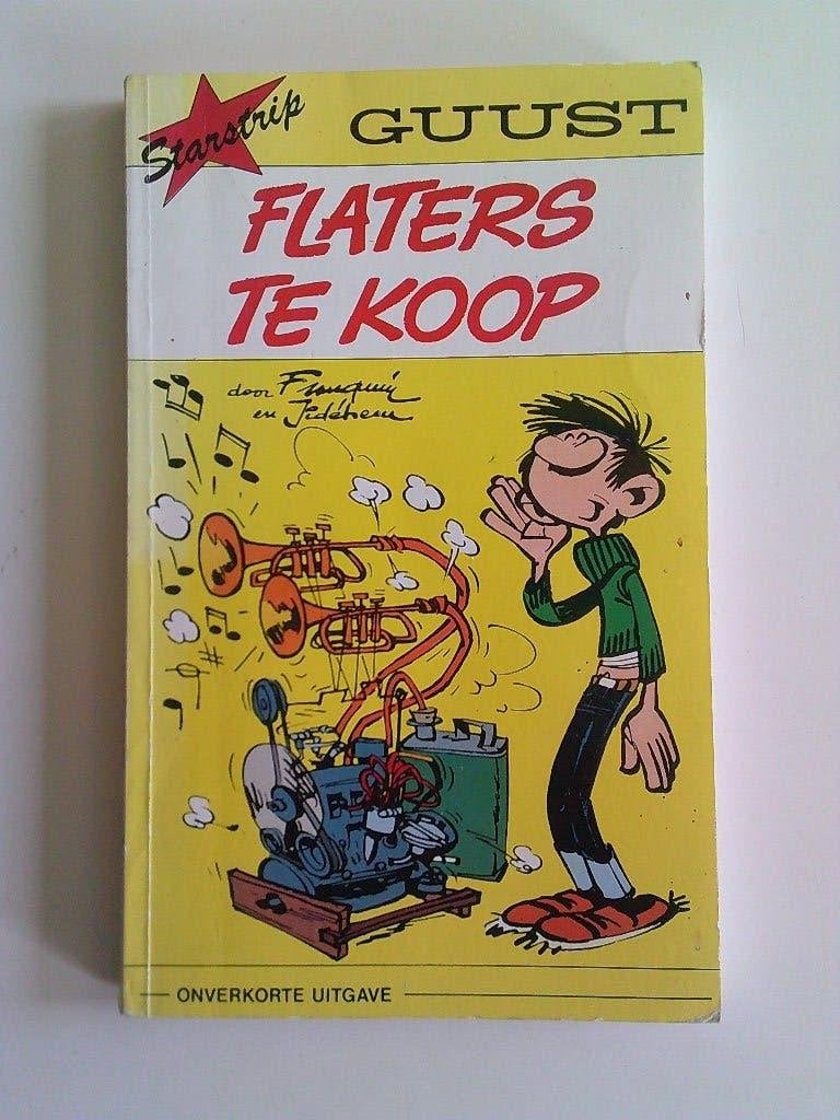 Guust. Flaters te koop . 1ste druk 1988 . Reeks  Starstrip ., Ophalen of Verzenden