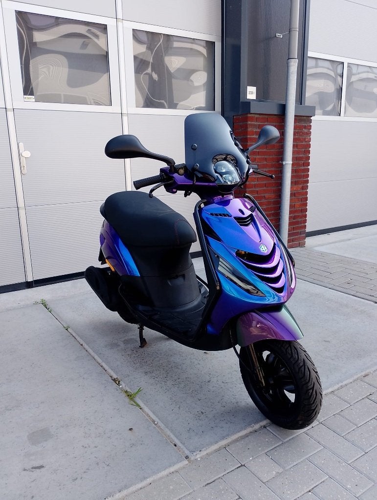 Piaggio Zip 4T A-klasse Air Blauw | Full Led | Garantie ✅, Fietsen en Brommers, Overige modellen, Klasse A (25 km/u), Ophalen of Verzenden