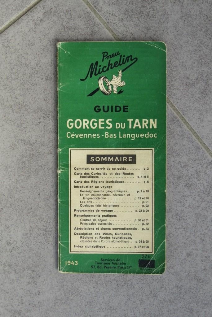 Gids Guide Michelin Oorlog Guerre France Frankrijk 1943 Rex, Boeken, Verzenden, Gelezen, Reisgids of -boek, Michelin