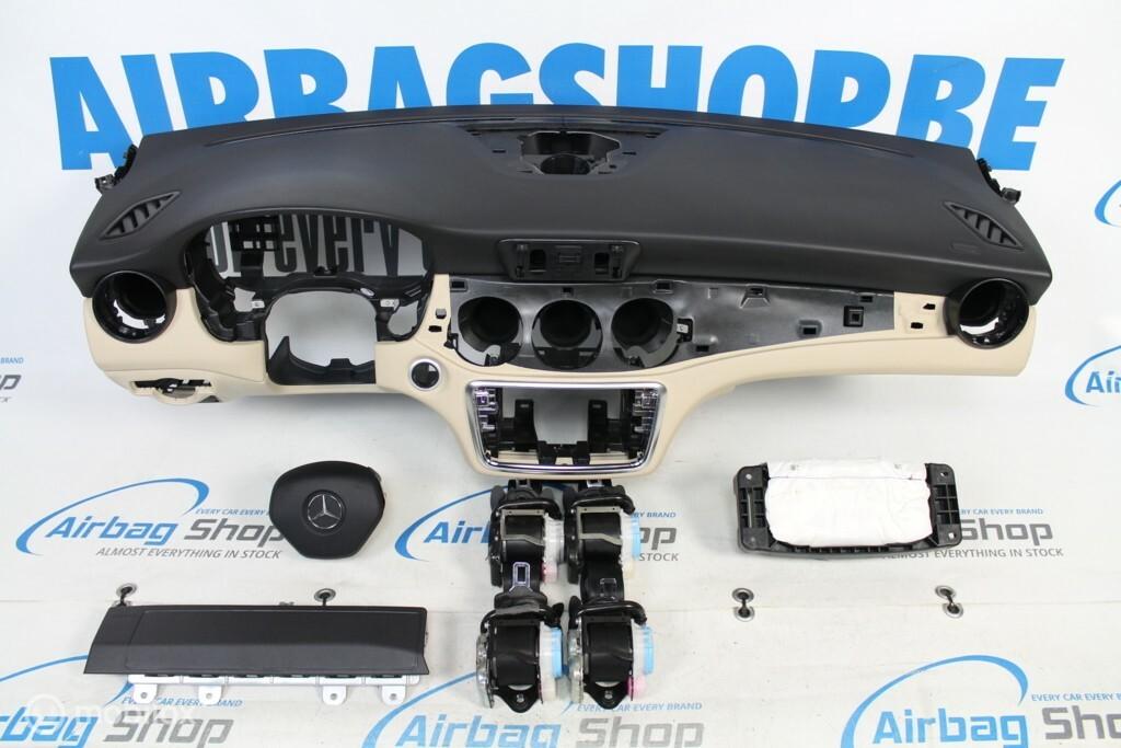 Airbag kit Tableau de bord beige Mercedes CLA Klasse, Auto-onderdelen, Dashboard en Schakelaars, Gebruikt, Ophalen of Verzenden