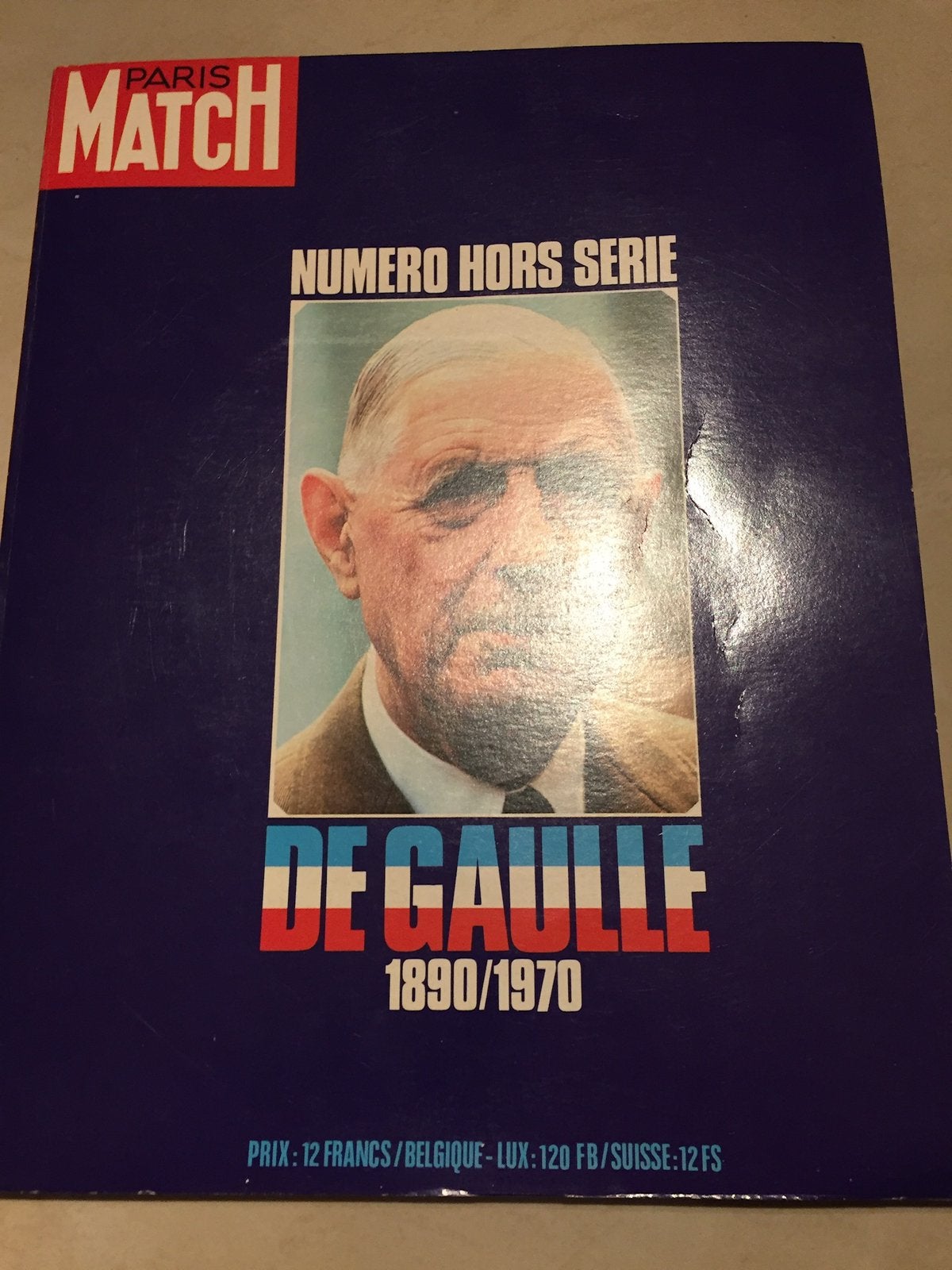Magazine Paris Match Hors-Série De Gaulle + Disque, Enlèvement ou Envoi, Comme neuf