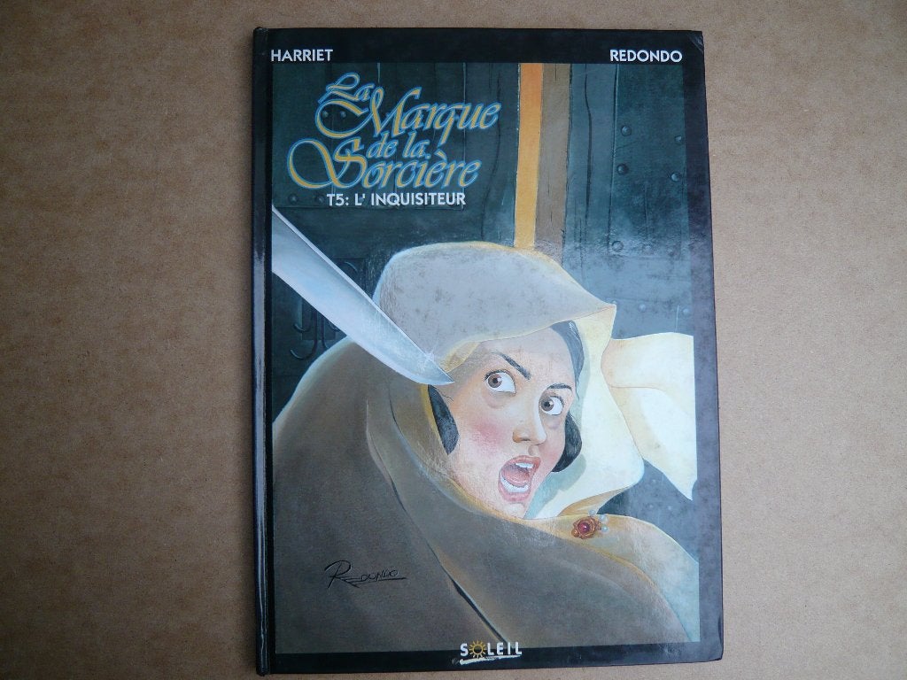 Bd LA MARQUE DE LA SORCIERE tome 5 (EO tbe) de HARRIET, Enlèvement ou Envoi, Une BD, Utilisé, HARRIET / REDONDO