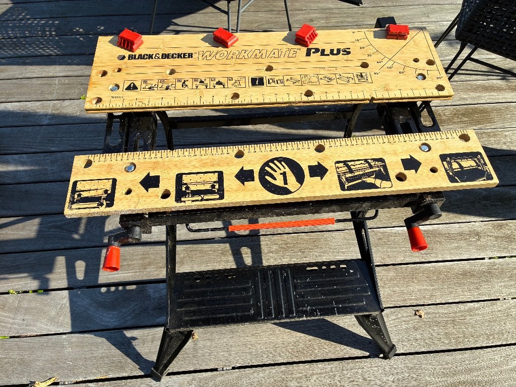 Black & Decker Workmate Plus opvouwbare werkbank, Doe-het-zelf en Bouw, Ophalen, Gebruikt