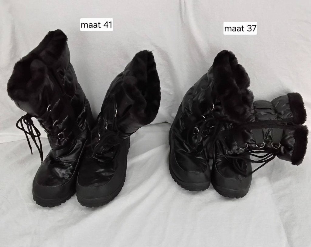 Sneeuwlaarzen maat 37 en maat 41, Vêtements | Femmes, Enlèvement ou Envoi, Comme neuf, Noir, Bottes de neige
