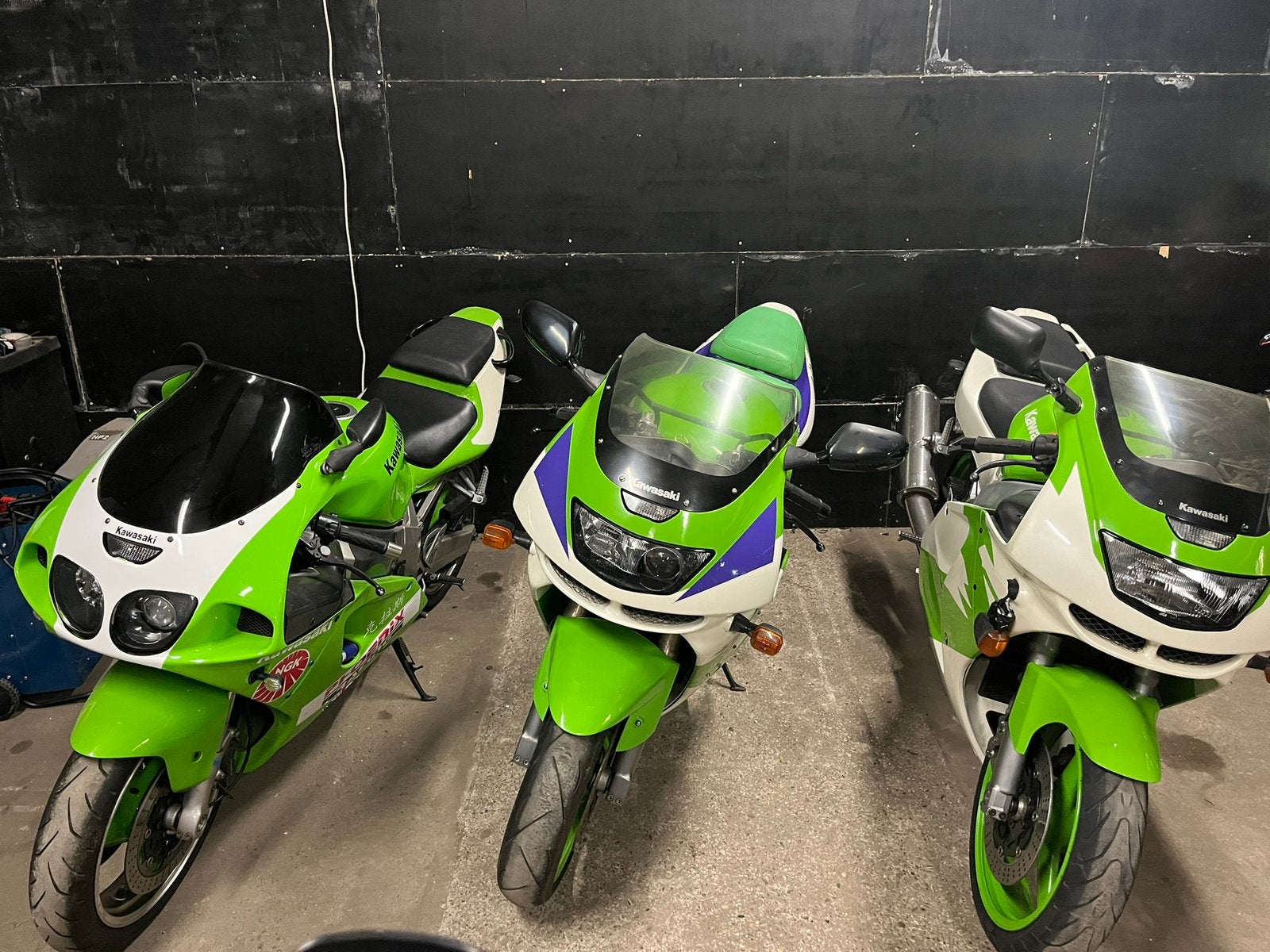 3x kawaski, zx9r, zx7r, zx6r, Motoren, Motoren | Kawasaki, Particulier